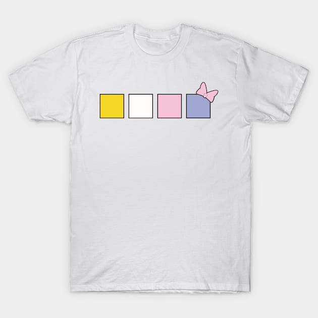 Daisy Color Palette T-Shirt by disneyteez